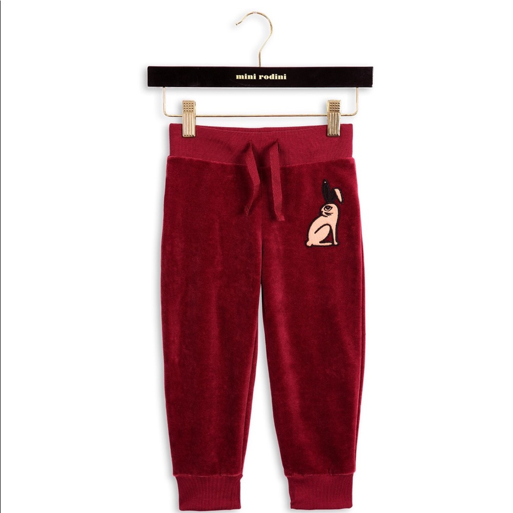 Cutest sweatpants from Mini Rodini.